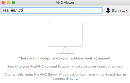 VNC viewer