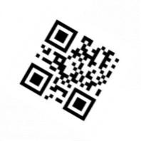 QR code rotated