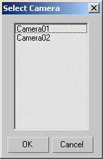 3DSMax 7, select camera