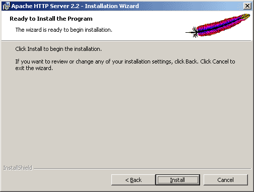 apache installation step 7