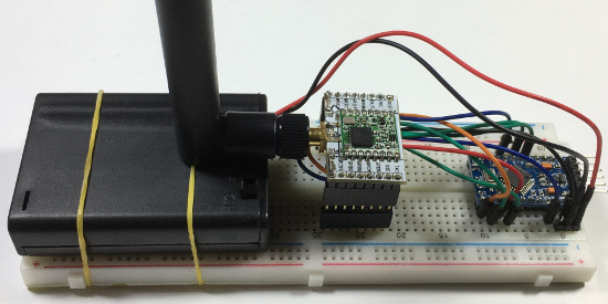 Arduino Pro Mini battery powered