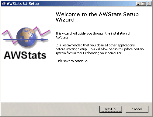 AWStats setup.