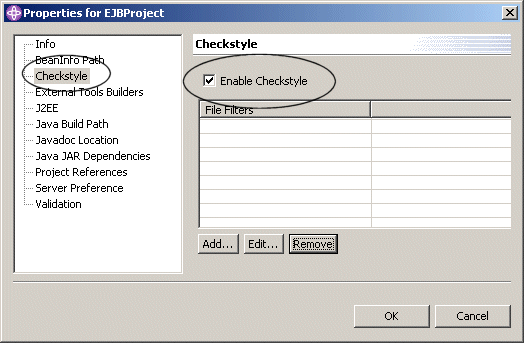 Enable checkstyle