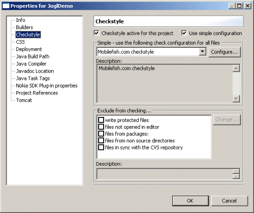 Enable checkstyle