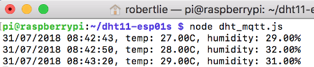 dht_mqtt.js output