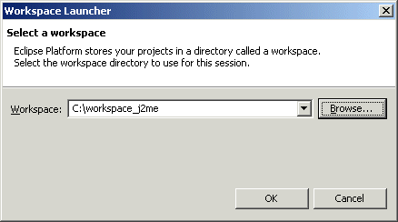 Workspace launcher