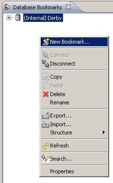 Select New Bookmark