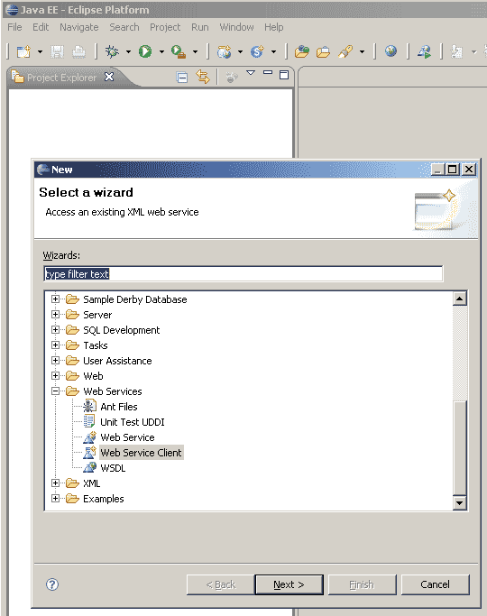 Select Web Service Client