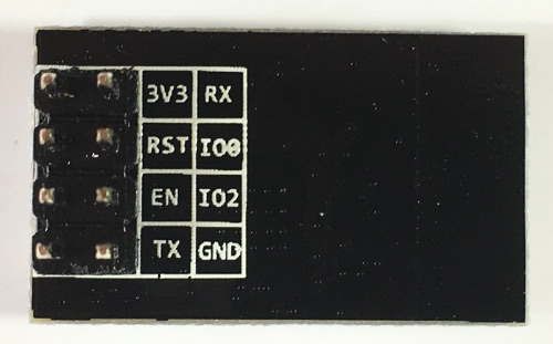 ESP-01S bottom view