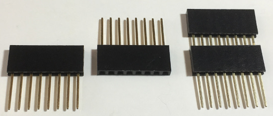 Female pin headers