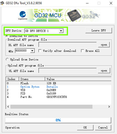 GD32 Dfu Tool