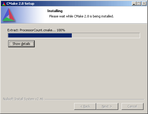 Installing CMake