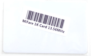 Mifare Classic 1K card