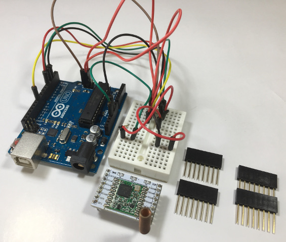 Arduino Uno and LoRa module compact 1