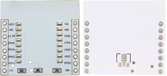 ESP8266 module adapter plate