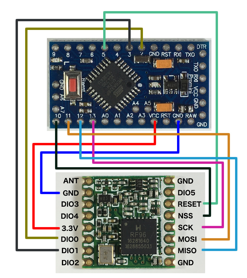 Схема arduino pro mini 328p