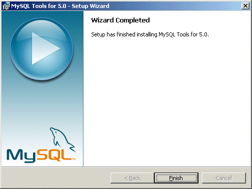 MySQL 5.0 bundle complete