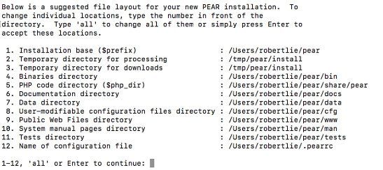 Install PEAR step 1