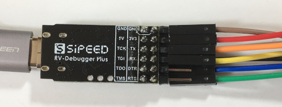 Bottom view: Sipeed RV Debugger Plus