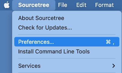 Sourcetree preferences