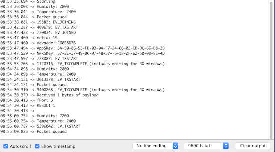 Arduino Serial Monitor