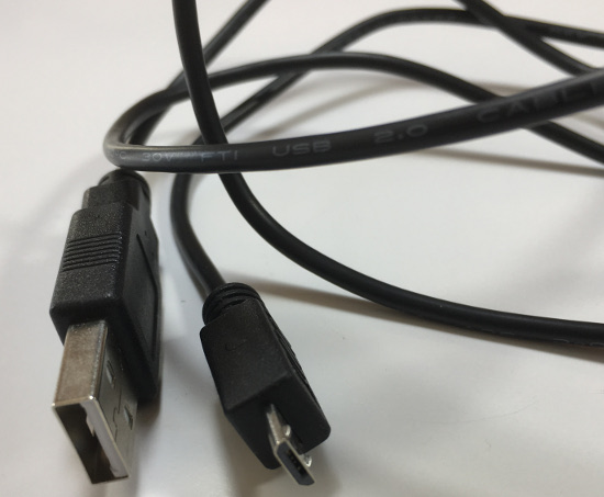 USB A - micro USB-B