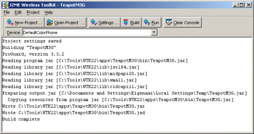 Create obfuscated package messages
