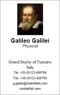 Business card example 11