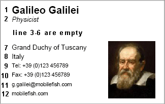 Business card example 7b