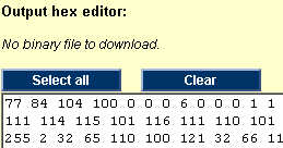 Decimal values dumped