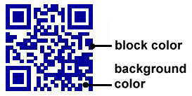 QR code colors