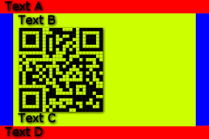 Landscape: QR code left