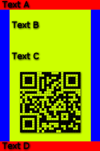 Portrait: QR code bottom