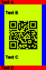 Portrait: QR code center