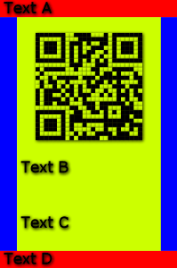 Portrait: QR code top