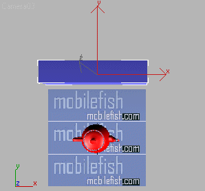 3DSMax 7, add box (perpective view).