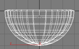3DSMax 7: Bowl left view