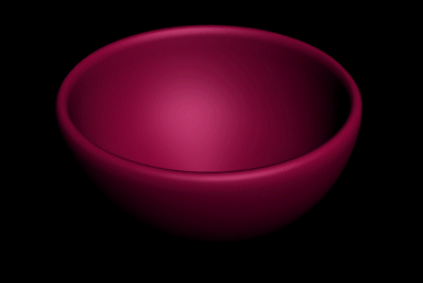 3DSMax 7: Bowl rendered