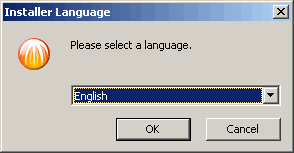 Select language.